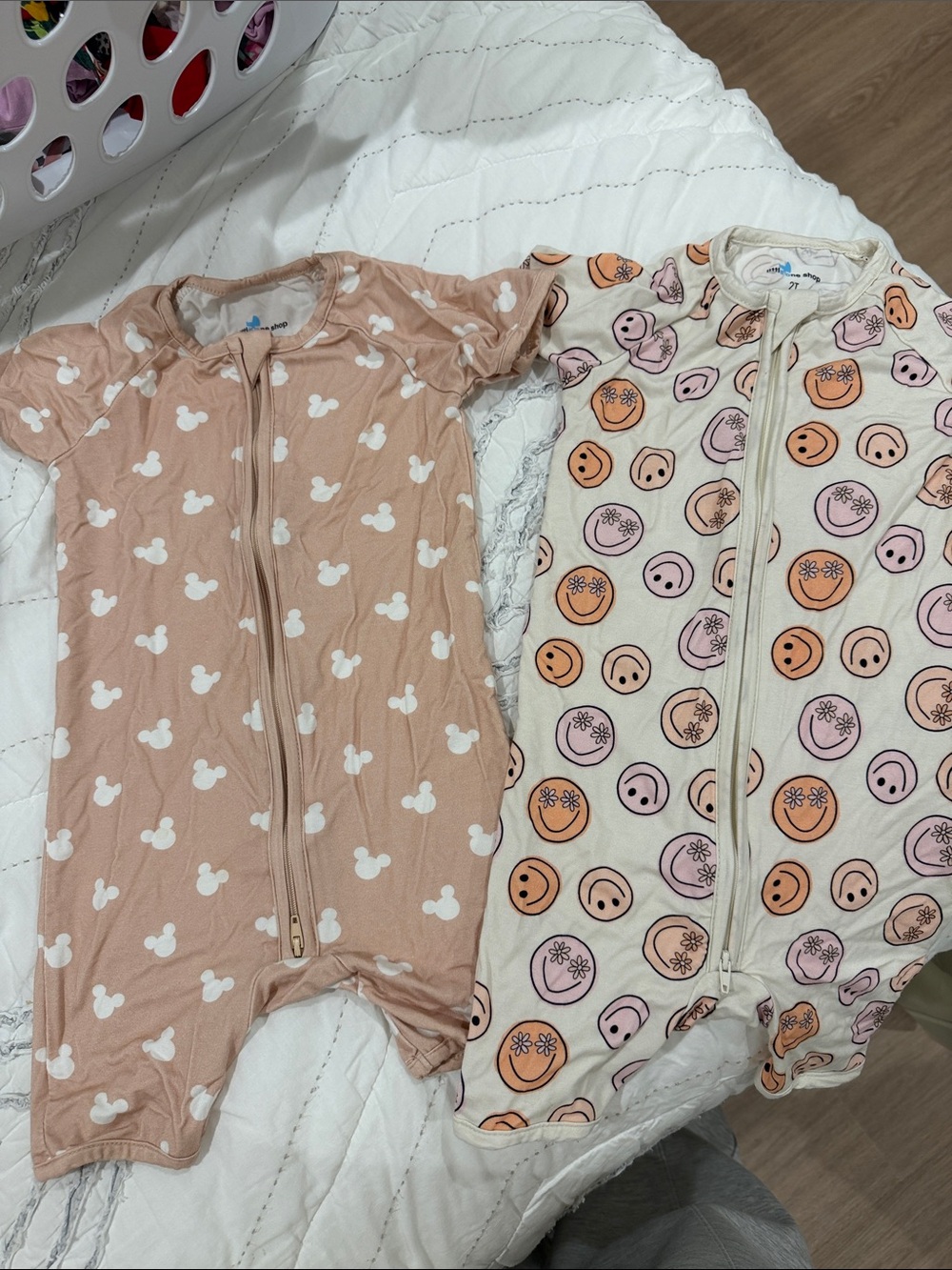 LITTLE ONE SHOP 2T TWO ONE PIECE ROMPERS